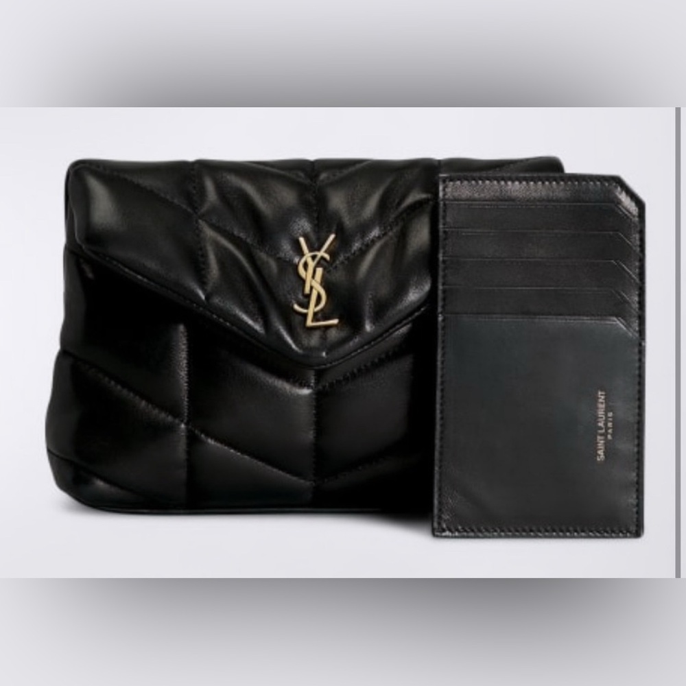 YSL Lou Puffy Pouch Bag